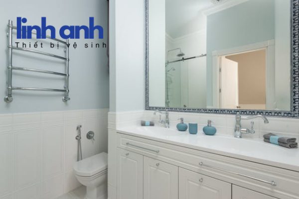 Bày trí phòng tắm tiện lợi