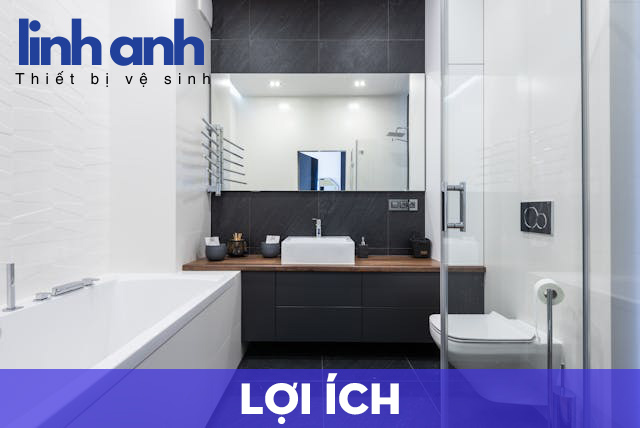 Lợi ích của phụ kiện phòng tắm thông minh