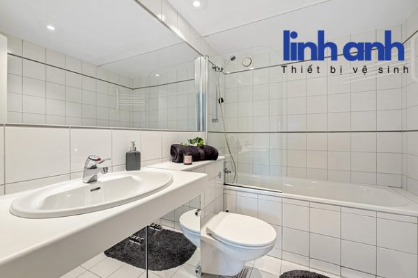 bàn cầu một khối