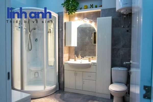 Gương vòm cảm ứng- Đột phá mới cho không gian phòng tắm hiện đại
