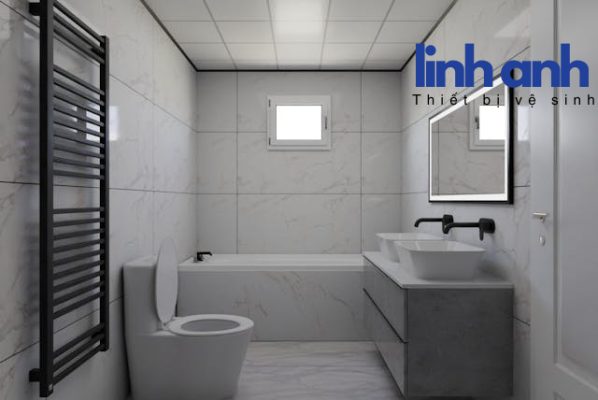 lắp đặt bồn cầu một khối