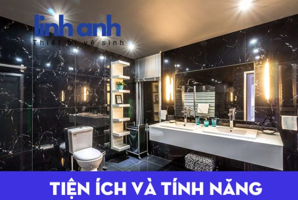 Tiện ích và tính năng của kệ góc phòng tắm
