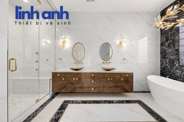 Gương vòm phòng tắm-Tạo điểm nhấn thẩm mỹ